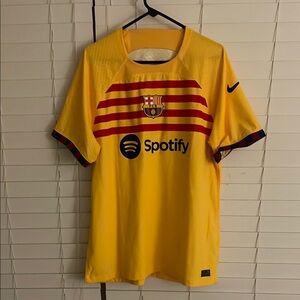 Nike FC Barcelona Yellow Jersey